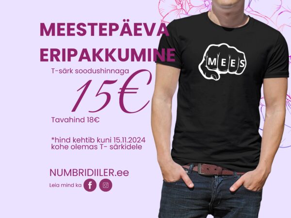Meestepäeva eripakkumine