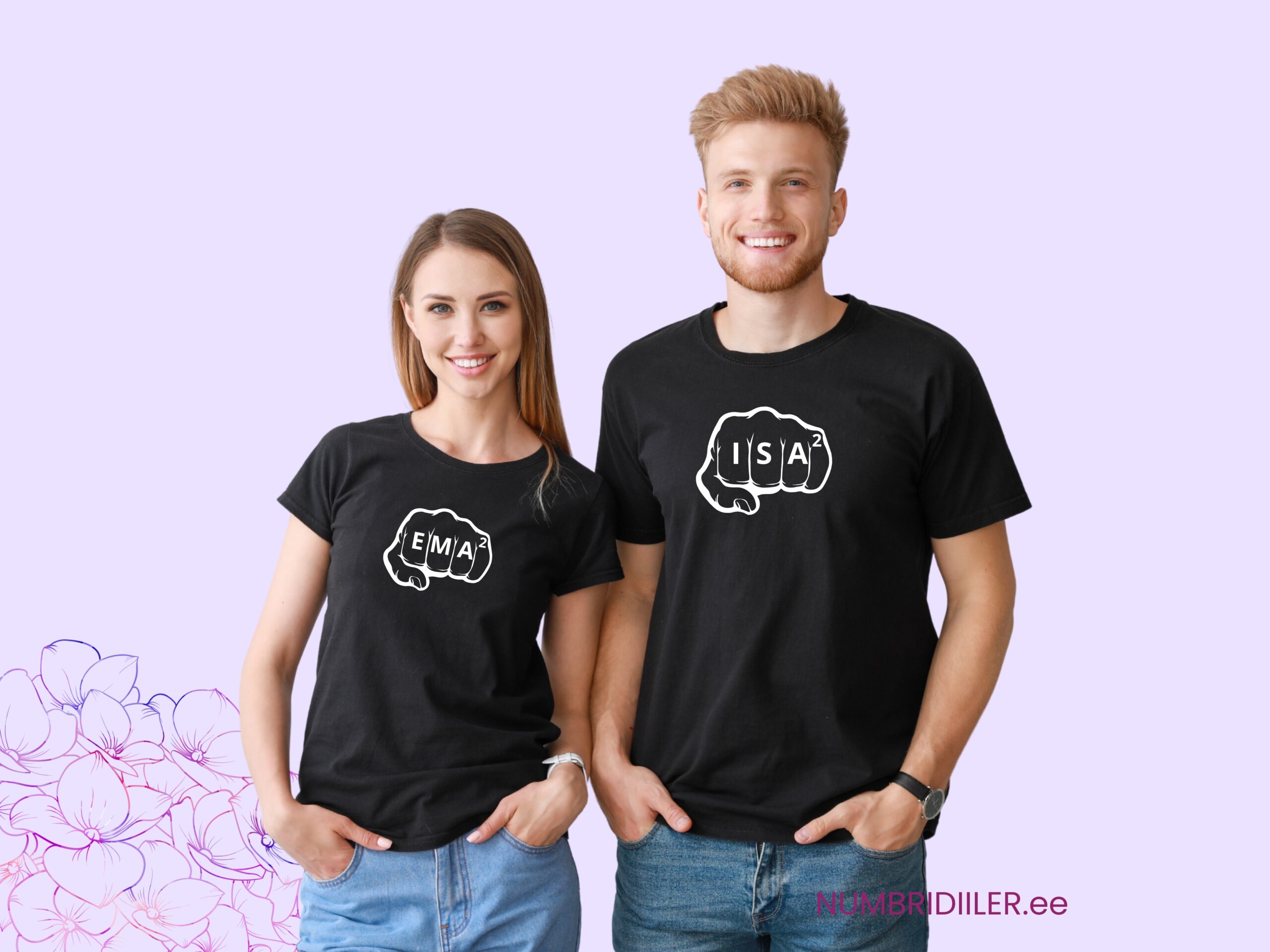 isadepäeva kingitus, emadepäeva kingitus, personaalne t-särk, t-särk isale, t-särk emale, personaalne kingitus